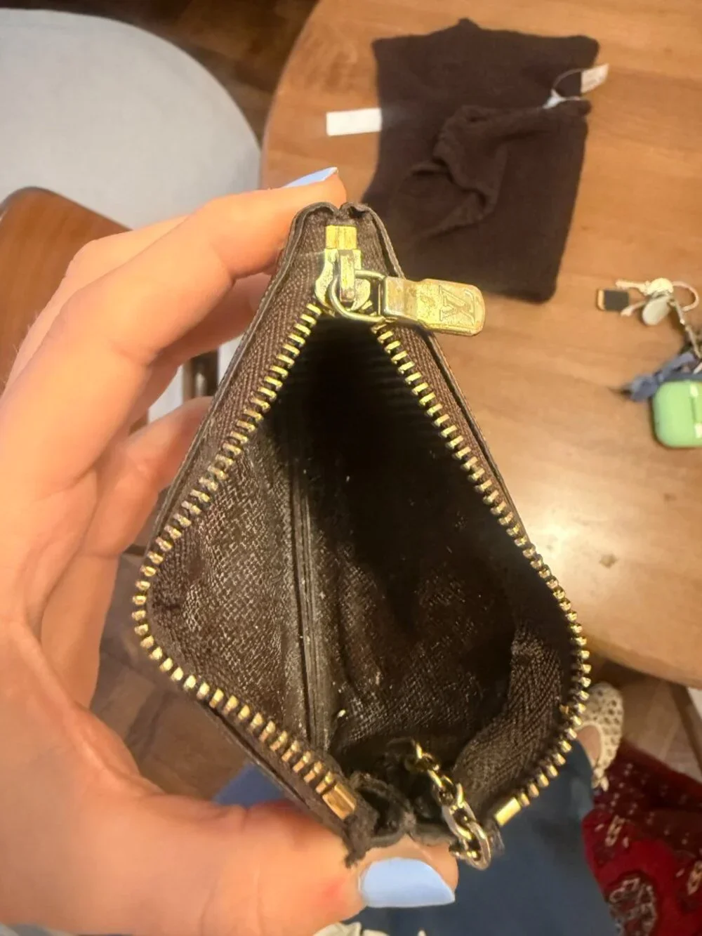 Louis Vuitton Monogram Canvas Key Pouch